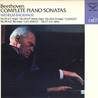 LP Record BEETHOVEN, BACKHAUS - Complete Piano Sonatas Vol.8 SLC1888 LONDON 1970 Japan Obi Classical Used
