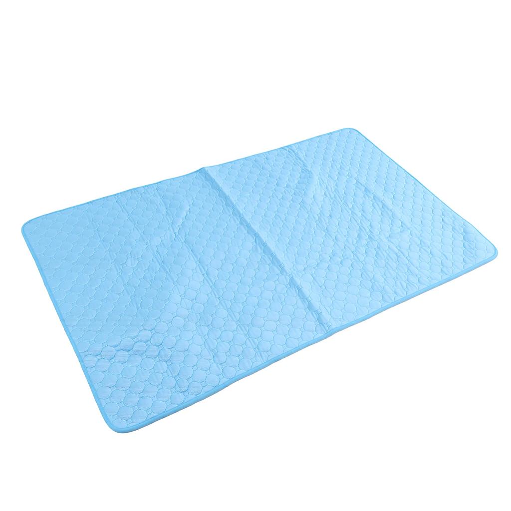Pet Cooling Pad for Dogs Cats Kitten Portable Washable Summer Cooling Mat for Pets Blue XXL