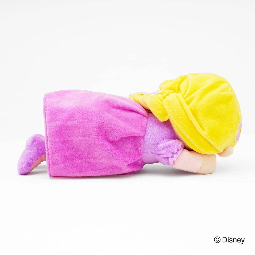 MORIPiLO Morishita Disney Rapunzel tělový polštář 30cm plyšová hračka polštář s postavičkou zboží mini spací polštář Disney princezna fialová 4620456 cca.