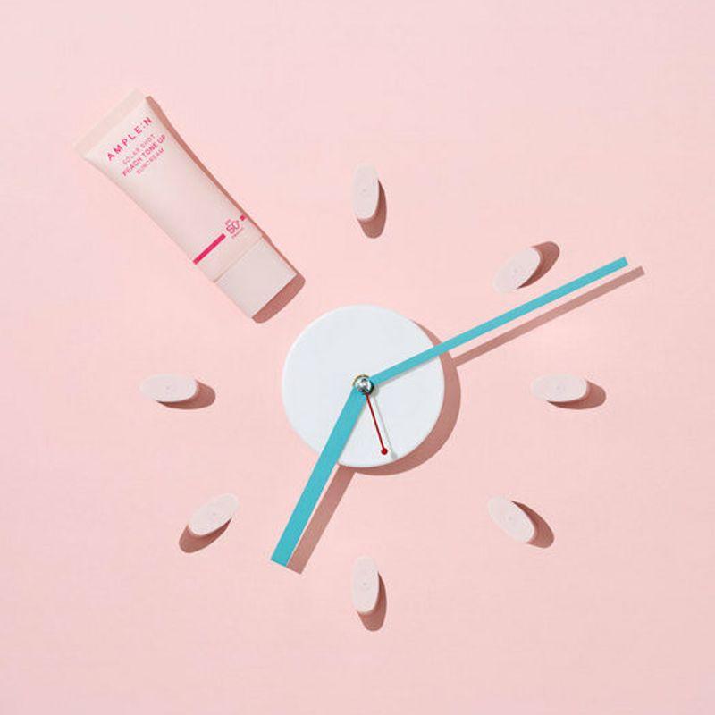 [1+1] Ampoule & Solar Shot Peach Tone-Up Sunscreen