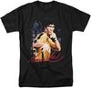Bruce Lee Żółty Kombinezon Unisex Koszulka dla Dorosłych Czarna