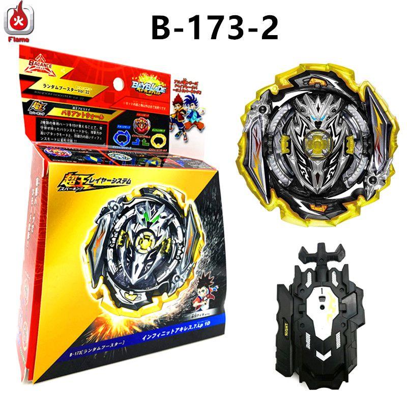 Beyblade Burst Superking B-173-02 Infinite Achilles 7 Loop 1d Shield With Launcher