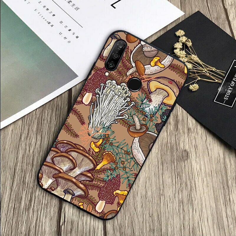 

mushroom forest For Huawei Nova 11 9 10 SE Y70 Y60 Y90 Y61 Y91 Y73 Y72 12i 11i 8i P30 P40 Lite P60 Pro Case Nova 11 Pro