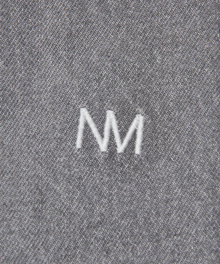 Nomaenyueol Straight Wide Denim Pants - Gray