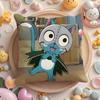 Cute F-FAIRY T-TAIL Cushion Cover Home & Car Multi-Scene Pillow Cover - Reversible, Soft & Durable for Daily Use