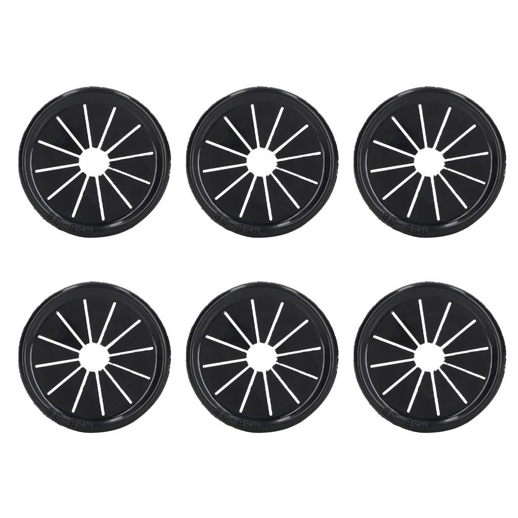 100 Stück Blütenförmige Kabeltüllen Ausgezeichnete Isolierung Drahttüllen Lochabdeckung für Verteilerkasten Innenloch