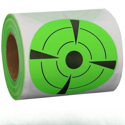 Green Shooting Exercises Splatter Target Stickers Shooting Target Training Supplies