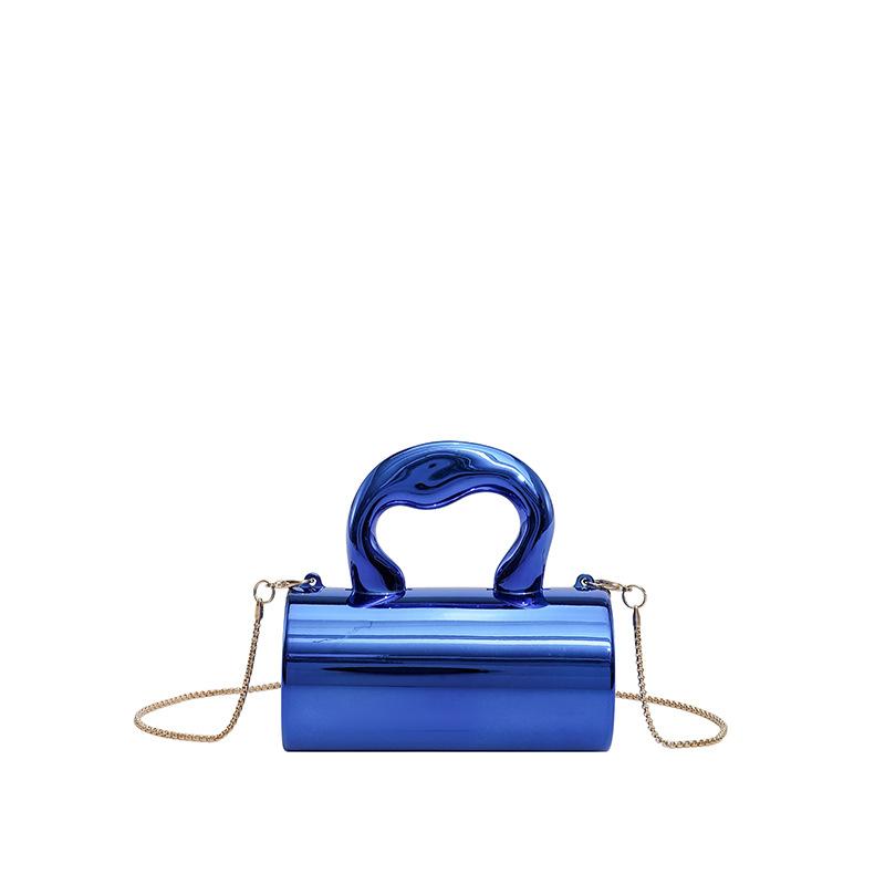 

New bag portable chain handbag acrylic messenger bag handbag women s handbag handbag handbag синій