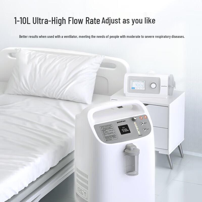 Yuwell 10L Smart Home Oxygen Concentrator with Nebulizer