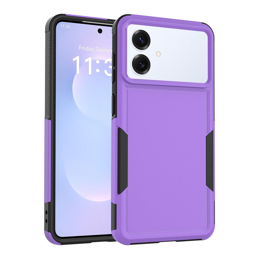 Customized applicable samsung s25edge two-in-one mobile phone case tpu double-layer pc anti-drop matte s26fe mobile phone case