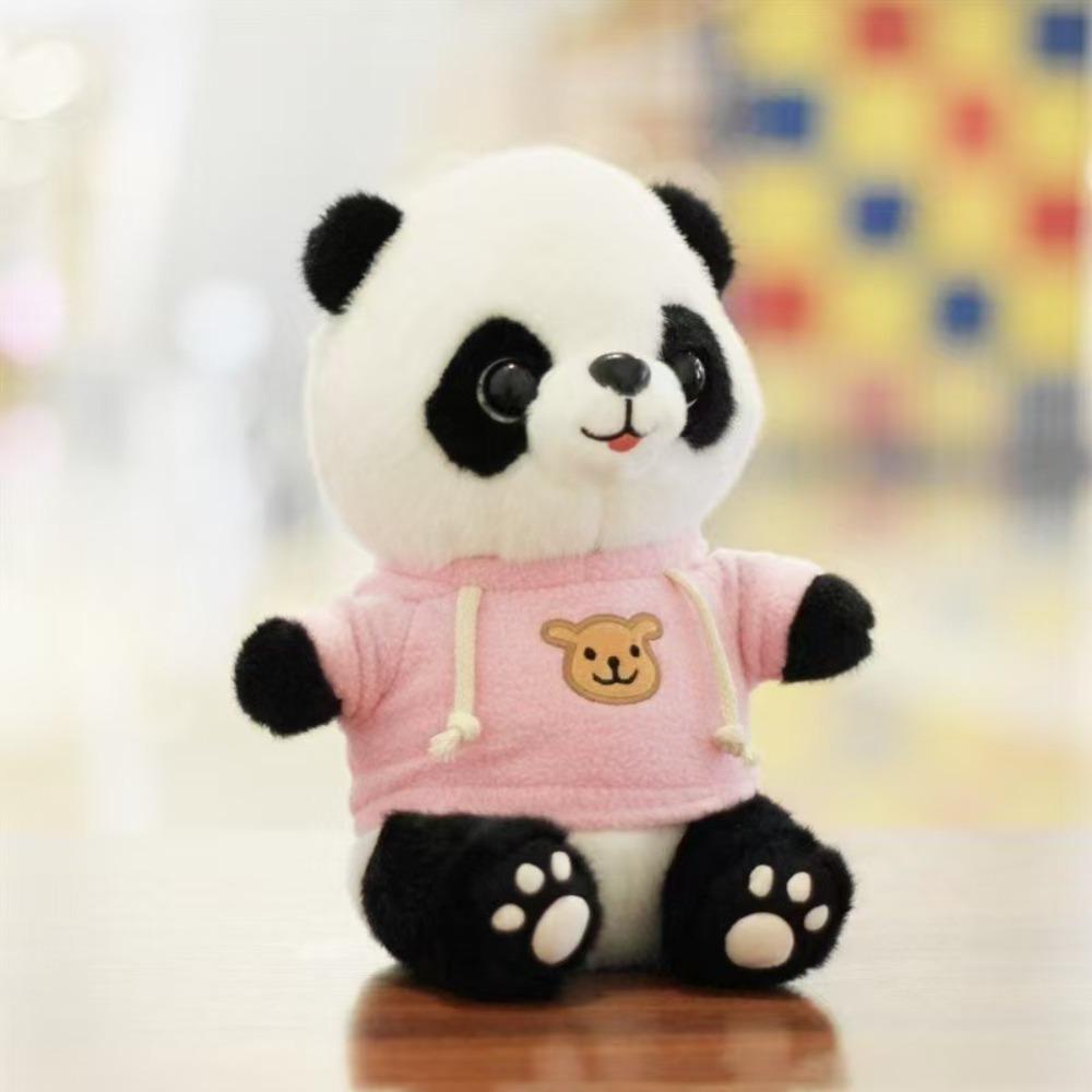 Cute Panda Doll Plush Toy Simulation Panda Doll Grab Machine Doll Children's Birthday Gift Commemoration