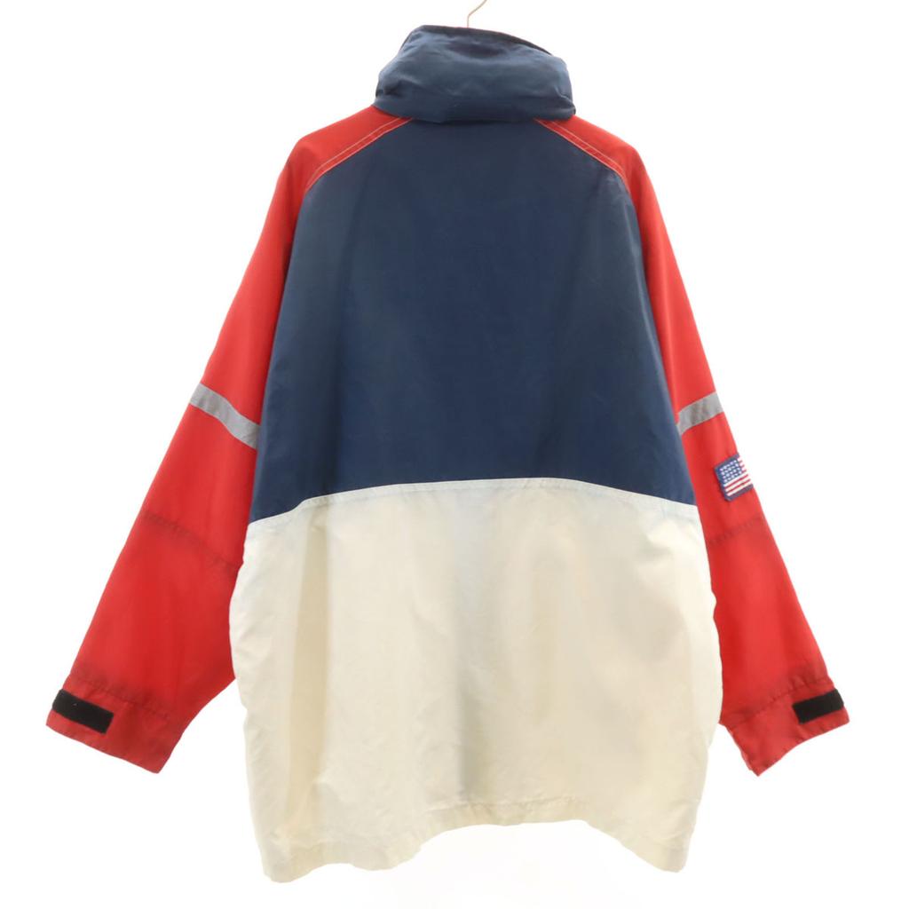 Champion 90s Old Nylon jacket L Navy Men's Used