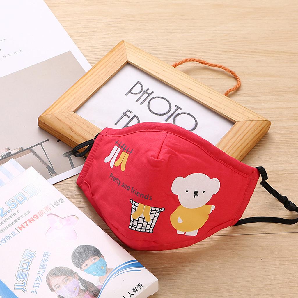 Kinder Maske Baby 1 Stück Wiederverwendbar Verschmutzungs Atemschutz Abdeckung