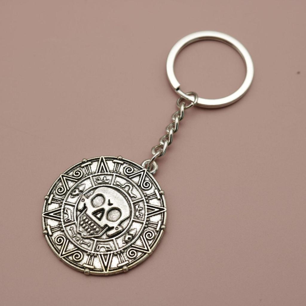 Xiyin Simple Skull Keychain Pendant