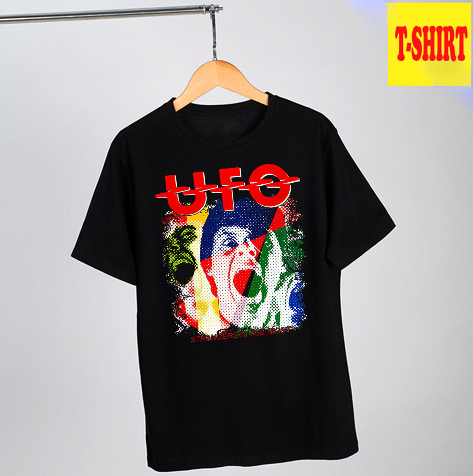 UFO Band Black T Shirt Size Cotton Men XXXXL