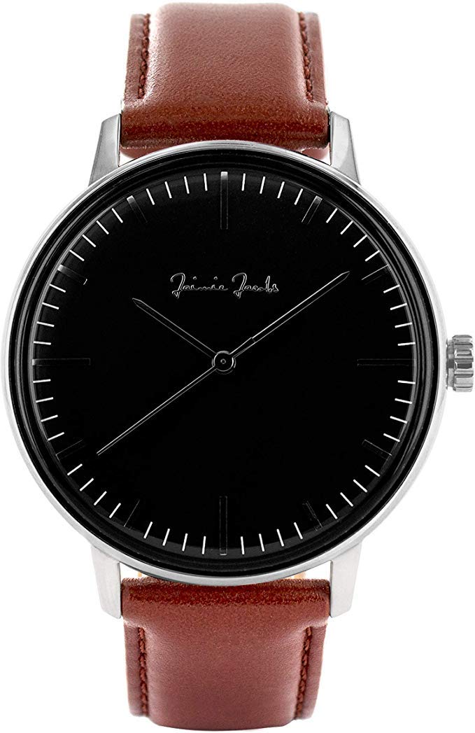 

UHR SCHWABING SUNRISE Wristwatch Made in Germany Black [Jaimie Jacobs] MIDNIGHT, (dial case Silver)