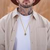 3D Football Necklaces For Men, Solid Stainless Steel Casual Scoocer Pendants, Sports Lover Boys Birthday Gifts Jewelry