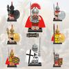 Premium Plastikbausteine Spielzeug X0164 Antike Römische Spartanische Kreuzfahrer Figuren Set X643-650