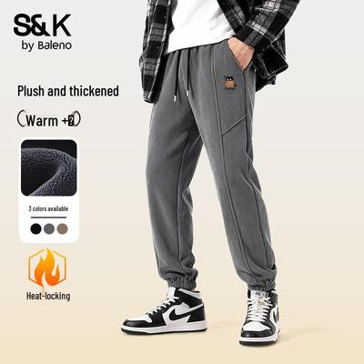 Baleno Men's S&K Heavyweight Chenille Jogger Pants