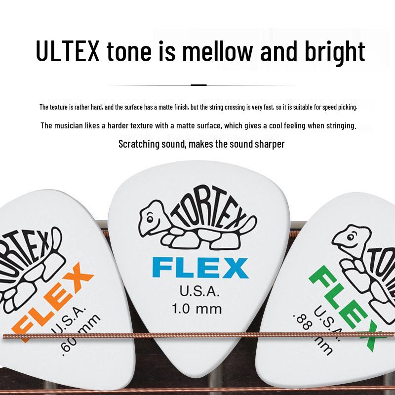 Dunlop Electric Guitar Picks - Matte Anti-slip for Speed Picking & Turtle Strumming.