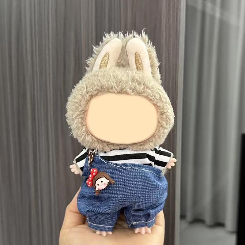 

For 17cm Labubu Doll Clothes Fashion Clothes Hoodies Doll Cloth Doll Accessories