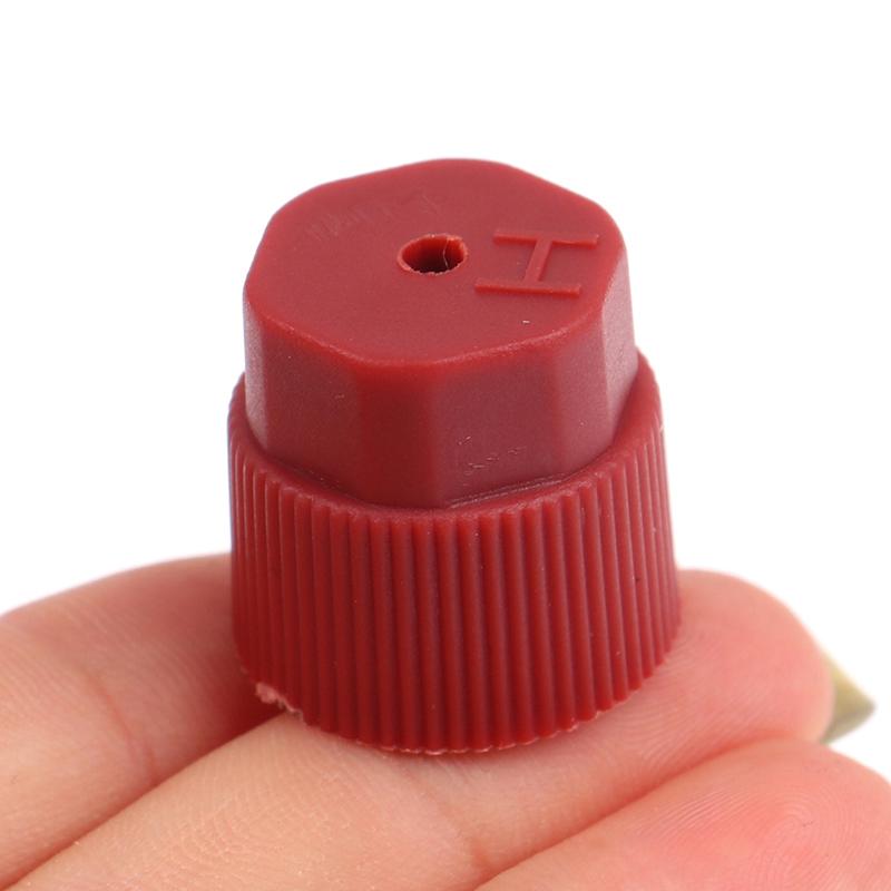 5 Pairs, M8*1 M10*1 A/C Service Port Valve Adapter Dust Cap