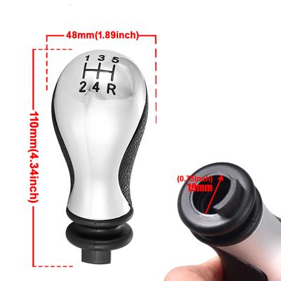 5 Speed Car Gear Shif T Knob Car Gear Shif Shif Ter Knob Stick Head Manual Replacement For Citroen C5 2001-2008 Xsara Picasso