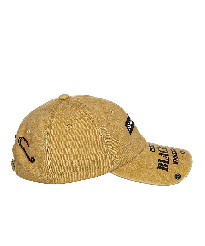 BLACKBLOND Vividi Patch Logo Workshop Pigment Cap (Mustard)