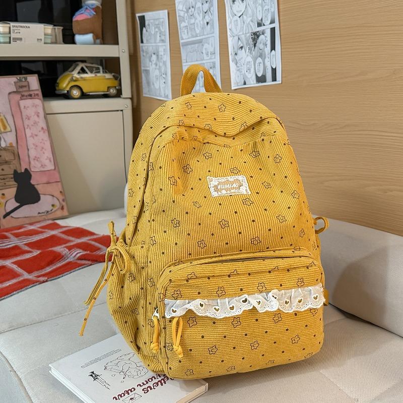 College style small fresh girl shopping travel small backpack Korean ins high value junior high school student backpack