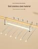 Multi-functional Non-slip Folding Pants Rack with Clips for Wardrobe Storage