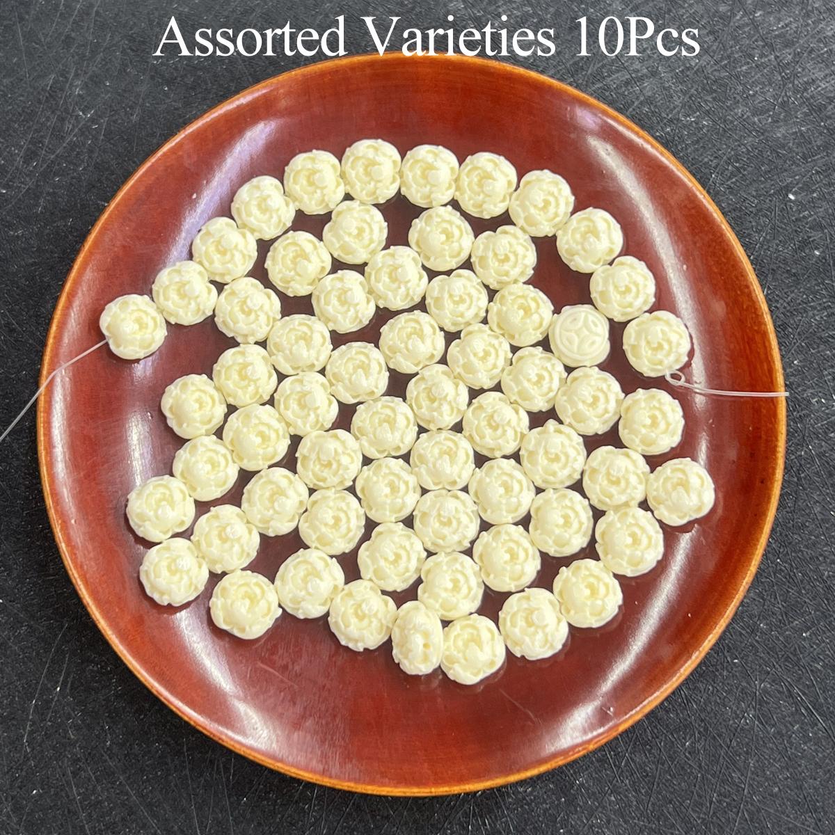 

10 шт., Подвеска в виде искусственного коралла, Стильные цветочные шармы ручной работы для аксессуаров для ожерелья DIY, Изготовления ювелирных изделий, Подарок на Рождество, День святого Валентина 12 мм 10Pcs/12mm