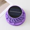 USB Rechargeable Solar Fan with Detachable Accessories - Pressure-Sensitive Motor for Strong Wind Power