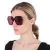 Gucci Violet Sport Ladies Sunglasses Gg1267sa 003 60