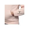 Jordan Letter Logo Embroidered Fleece Round Neck Long Sleeve Sweatshirt Kids sweatshirt Pink FD9273-664