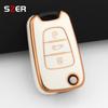 Tpu Car Key Case Cover For Hyundai I20 I30 Ix20 Ix25 Ix35 Elantra Accent For Kia Sportage Rio 3 Soul Optima Ceed Pro K5 K2 Pride