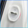 4pcs Car Door Cushion Silicone Door Lock Buckle Protective Cover For Opel Astra H G J Insignia Mokka Zafira Corsa Vectra B C D