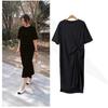 2024 Sommer Locker Lässig Übergröße Langes T-Shirt Kleid