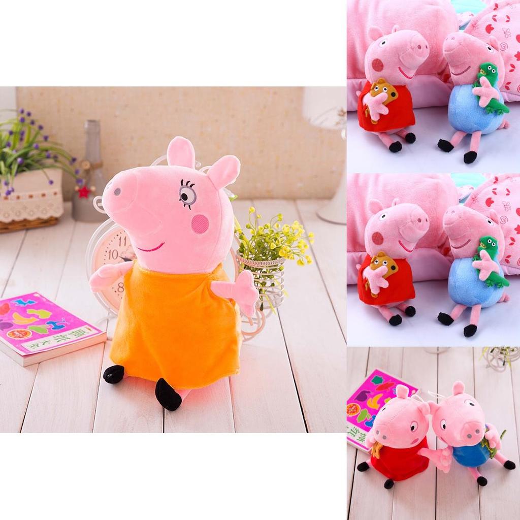 Peppa Pig Plush Toy Family Set With Pp Cotton Fill For Kids Birthdays And Sleep Time