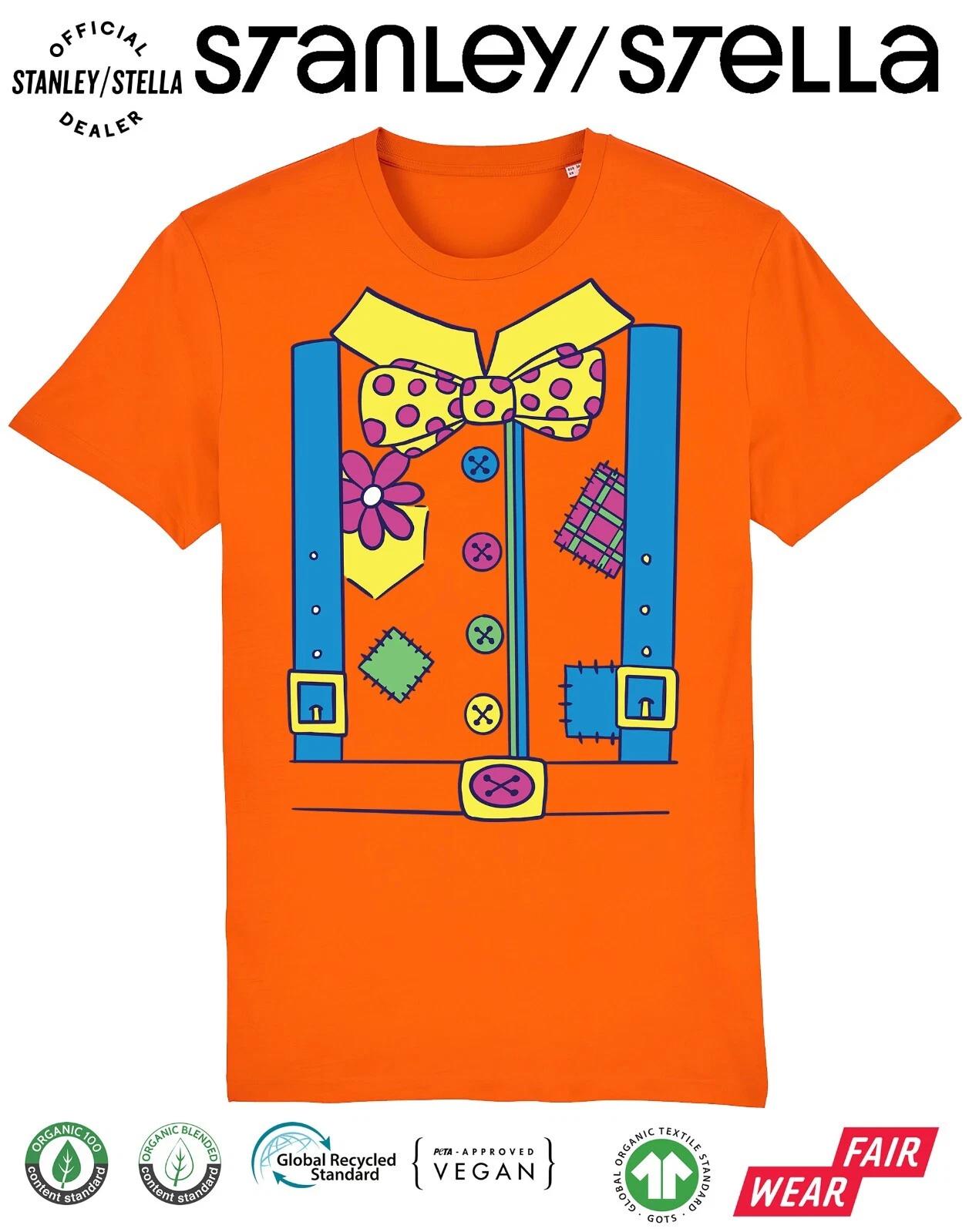Clown Costume HALLOWEEN T-Shirt Kids Funny Fancy Dress Horror Party Spooky Suit 150