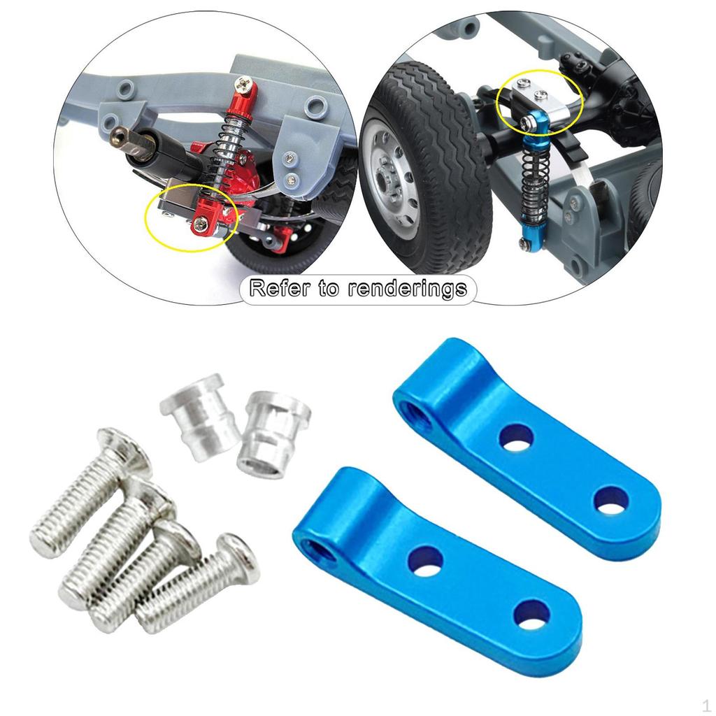 Supporti Ammortizzatori Posteriori Adatti per 42 1/10 Camion Auto Parti Fai da Te