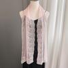 Soft Small Long Scarf Spring Summer Women Lace Shawl Sweet Thin Silk Scarf  Neck Protection