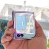 Transparent Ultra Thin Cover Slim Sturdy Scratchproof Hard PC Phone Case for Samsung Galaxy Z Flip 3 4 5 6 7 Clear Back Cover