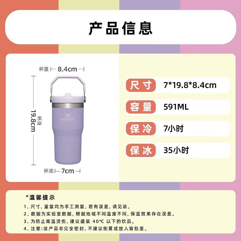 STANLEY ICEFLOW 2.0 Stainless Steel Folding Straw Tumbler