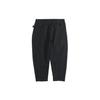 Knitted Sweatpants Men's Black Moderate Harem Pants AR1563-010