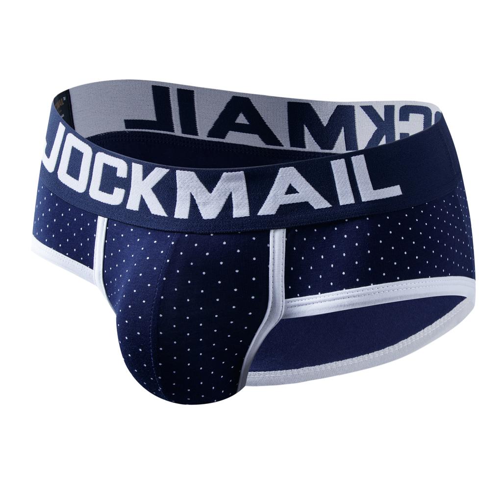 Slips JOCKMAIL Baumwolle Polka Dot Muster Druck Low-Rise Herren Unterwäsche