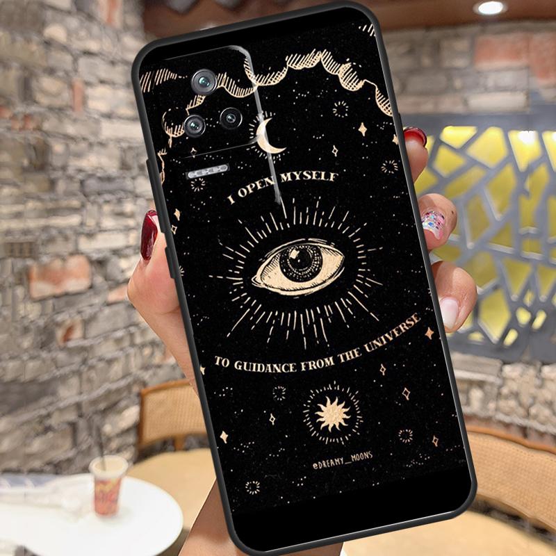 Death Tarot Cat Case For Xiaomi 13 14 15 Ultra 11T 12T 13T 14T Pro POCO X7 Pro X3 X5 X6 M6 F5 F6 Pro Cover