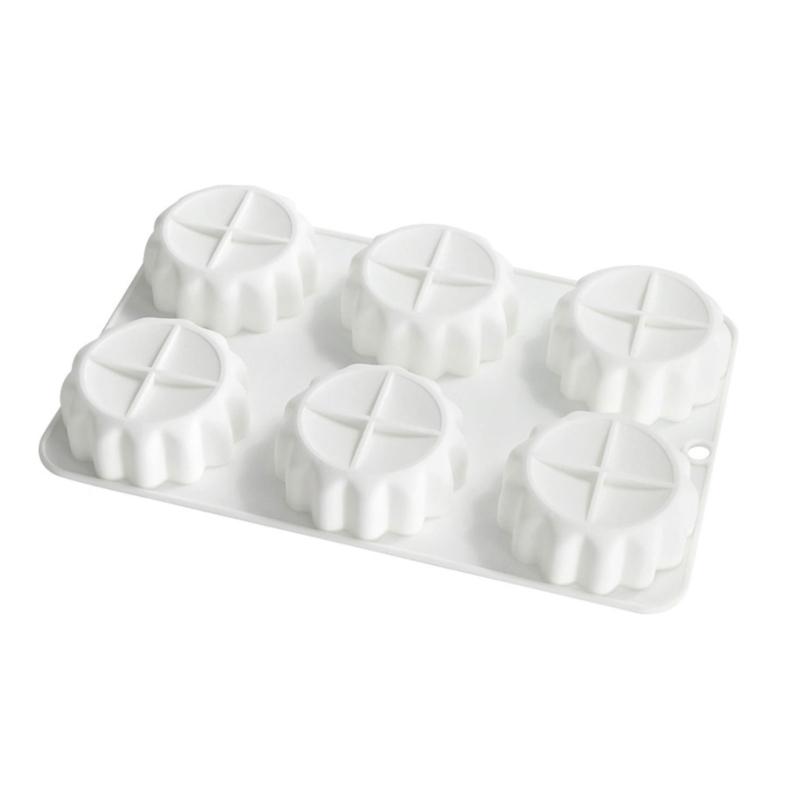 

Силиконовая форма для тартов с антипригарным покрытием для десертных муссов, пирогов, выпечки, шоколадных форм, можно мыть в посудомоечной машине, кухонный инструмент для выпечки