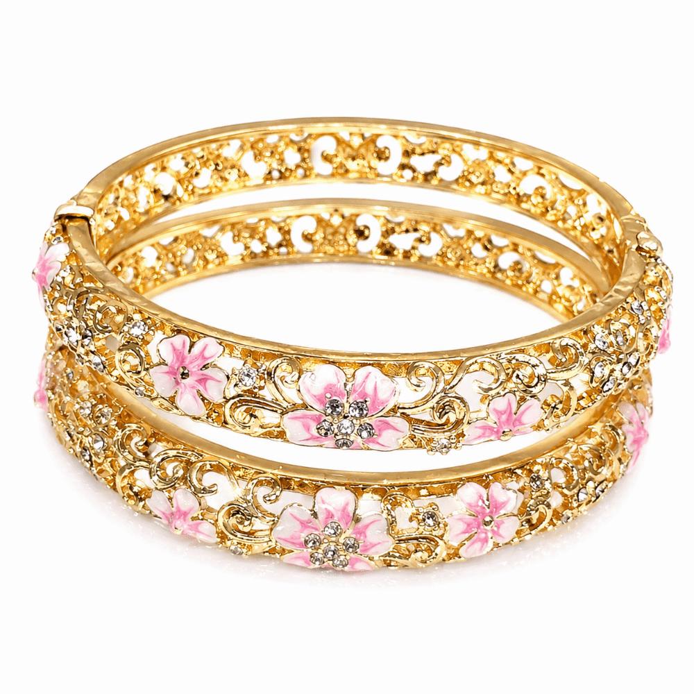 Traditional Vintage Cloisonne Bangle Colorful Women's Hand Bracelet Enamel Bangle  Gift