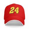Number Baseball Cap Black with Yellow Print Adjustable Snapback Hat for Unisex and Women Casual Streetwear Fashion Accessory