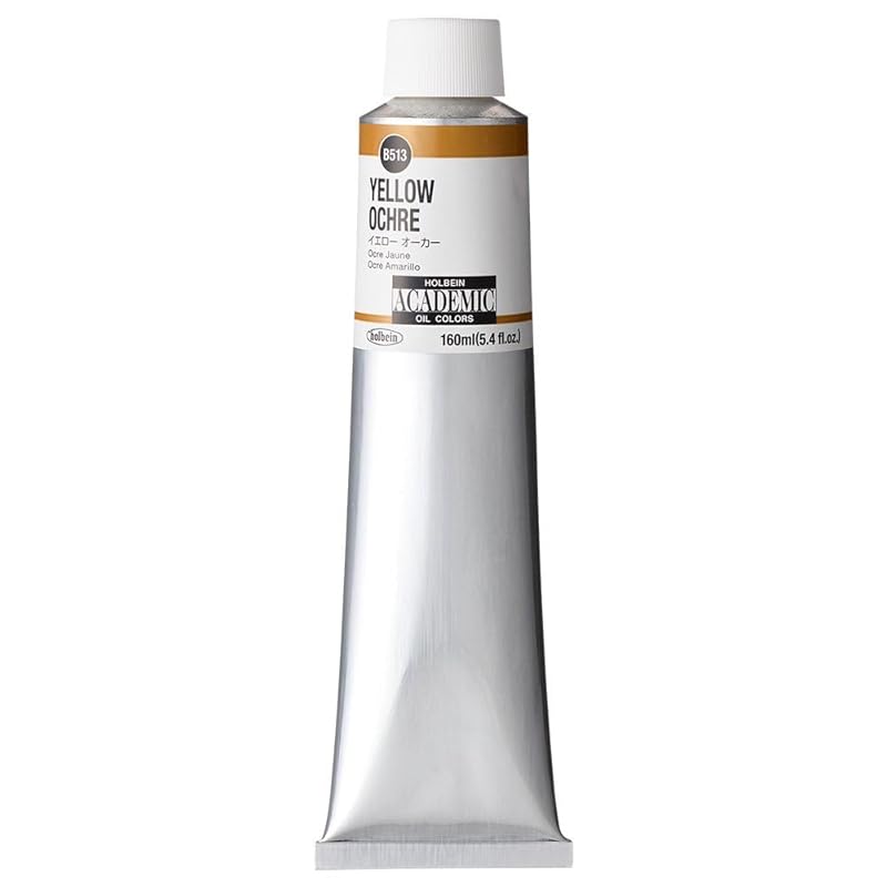 

holbein oil paints for learning academic B513 160ml yellow ocher 01513